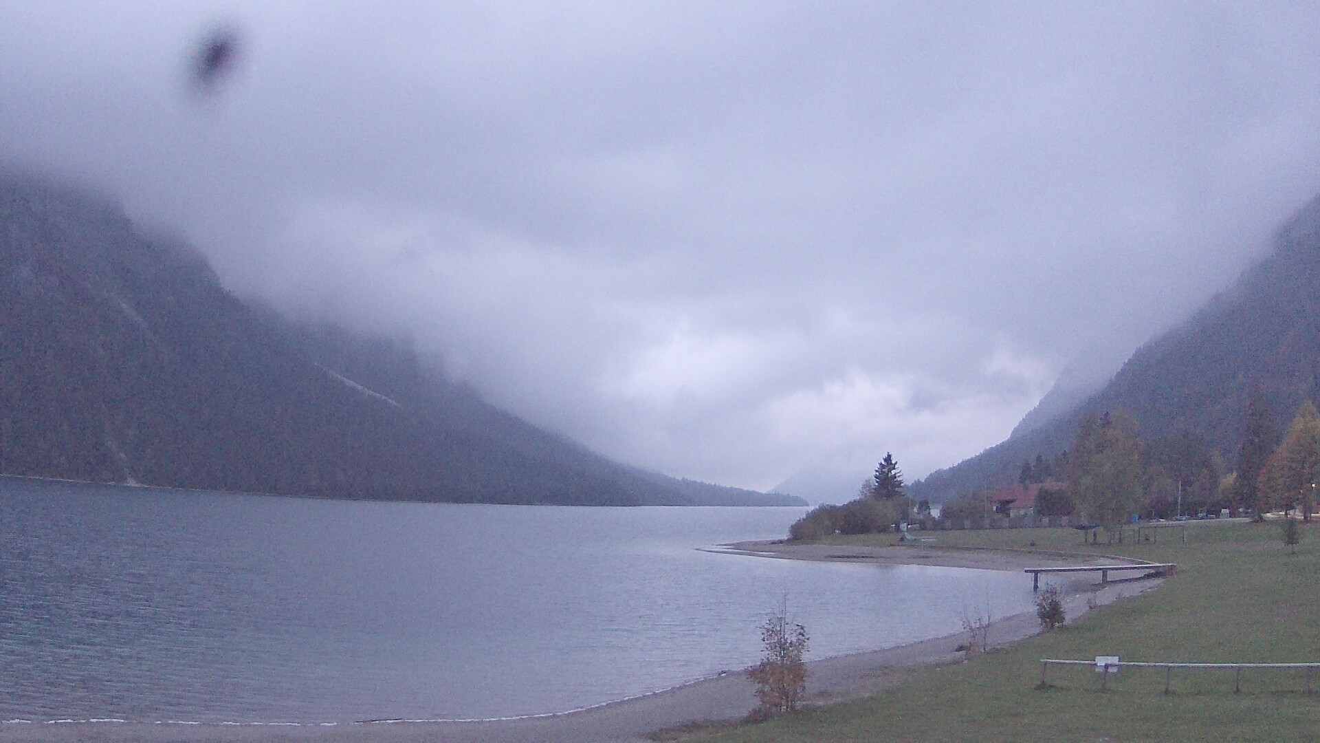 Archived image Webcam Lake Plansee near Reutte