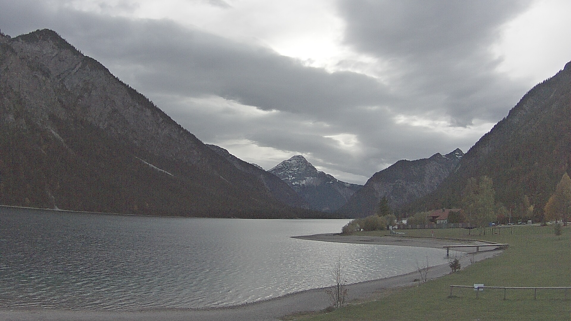 Archived image Webcam Lake Plansee near Reutte