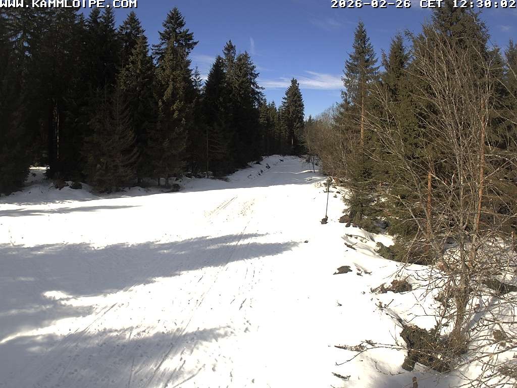 Archived image Webcam Flössweg Carlsfeld