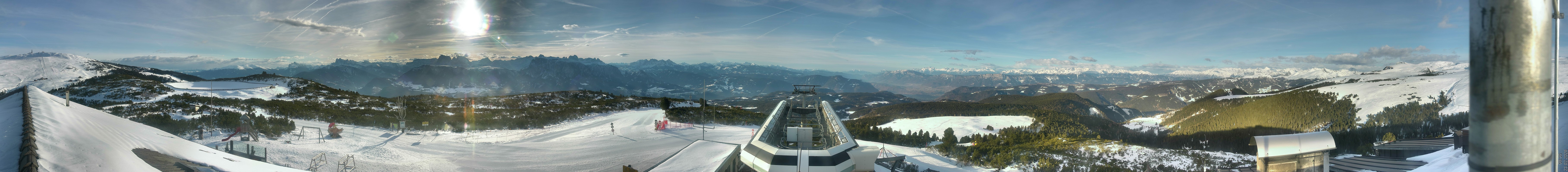 Archiv Foto Webcam Blick von der Schwarzseespitze in Südtirol