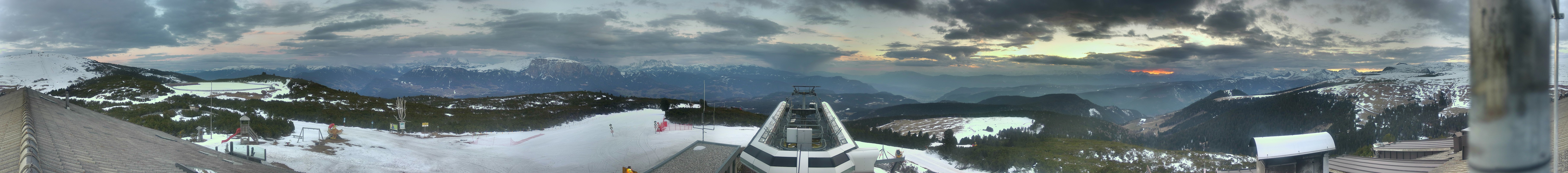 Archiv Foto Webcam Blick von der Schwarzseespitze in Südtirol
