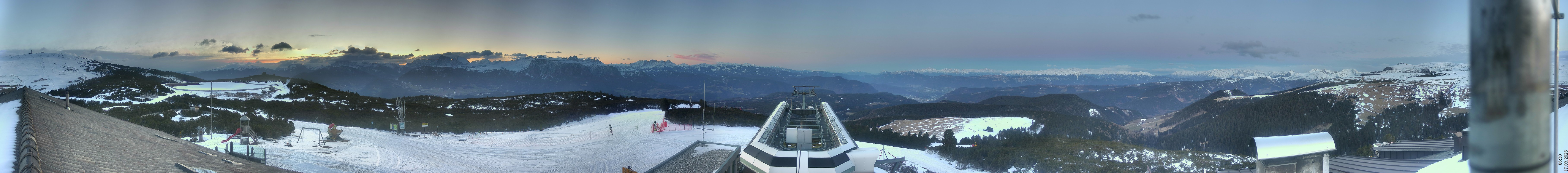 Archiv Foto Webcam Blick von der Schwarzseespitze in Südtirol