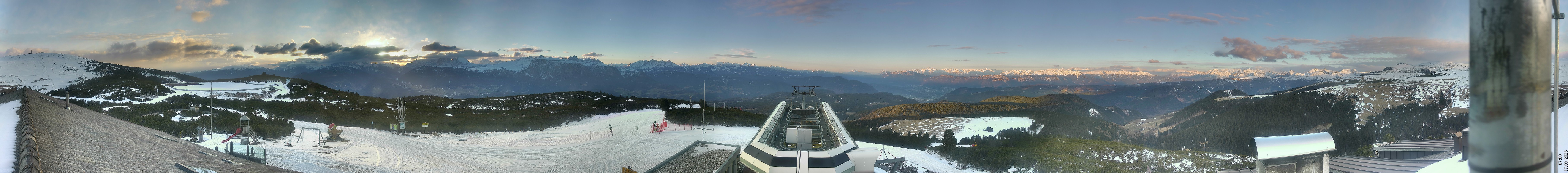 Archiv Foto Webcam Blick von der Schwarzseespitze in Südtirol