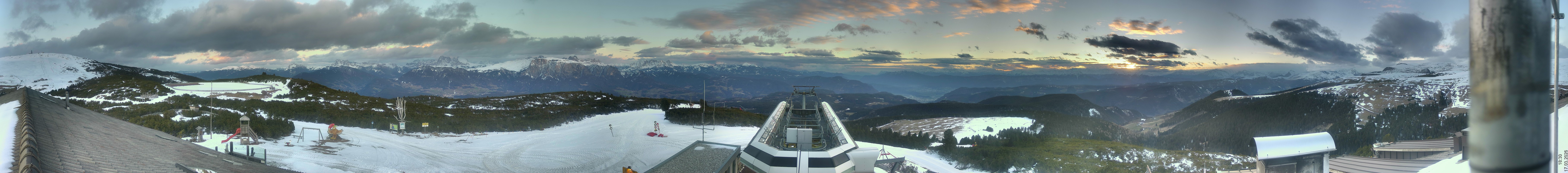Archiv Foto Webcam Blick von der Schwarzseespitze in Südtirol