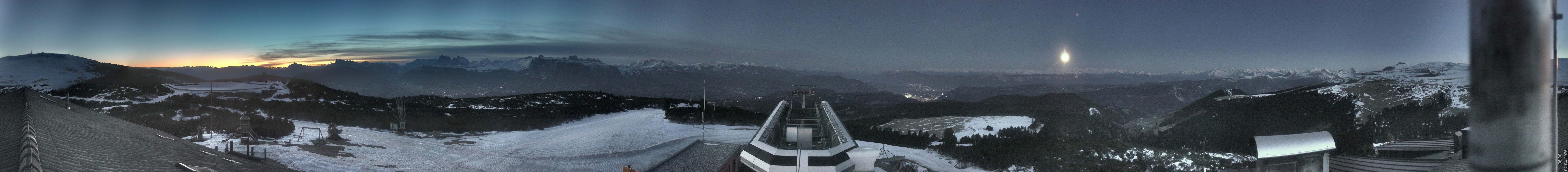 Archiv Foto Webcam Blick von der Schwarzseespitze in Südtirol