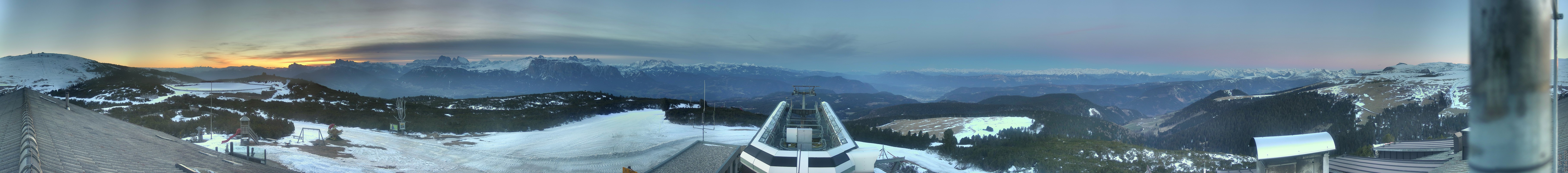 Archiv Foto Webcam Blick von der Schwarzseespitze in Südtirol