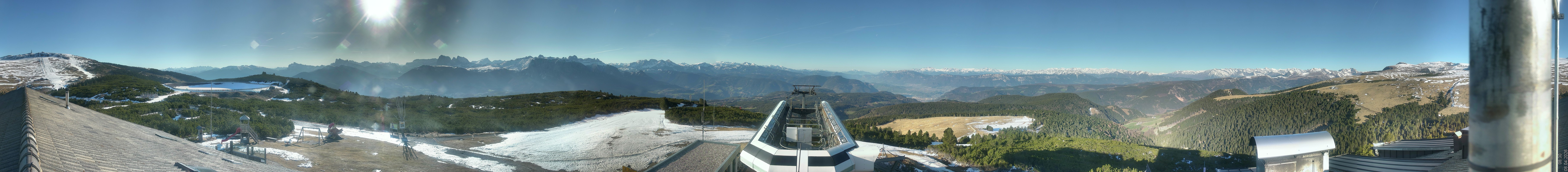 Archiv Foto Webcam Blick von der Schwarzseespitze in Südtirol