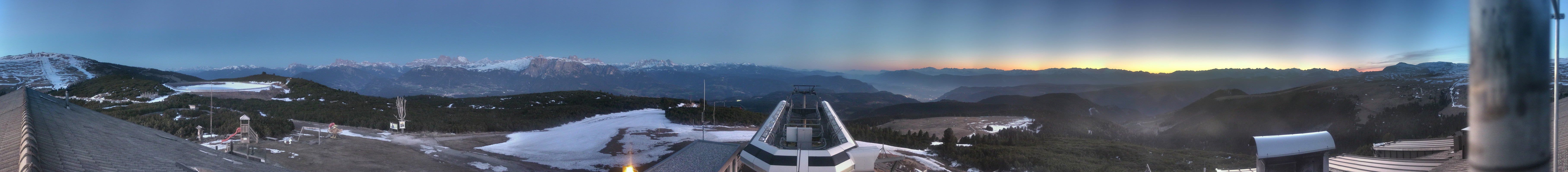 Archiv Foto Webcam Blick von der Schwarzseespitze in Südtirol