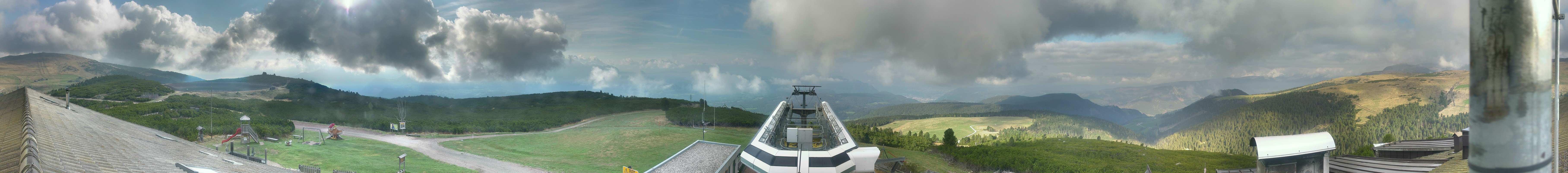 Archived image Webcam View over South Tyrol from the Schwarzseespitze