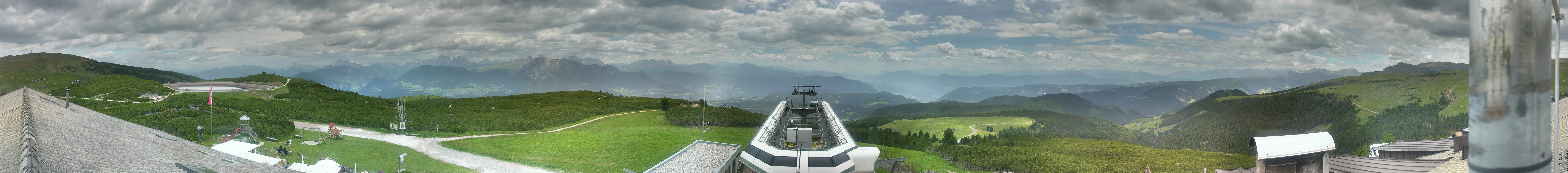 Archiv Foto Webcam Blick von der Schwarzseespitze in Südtirol
