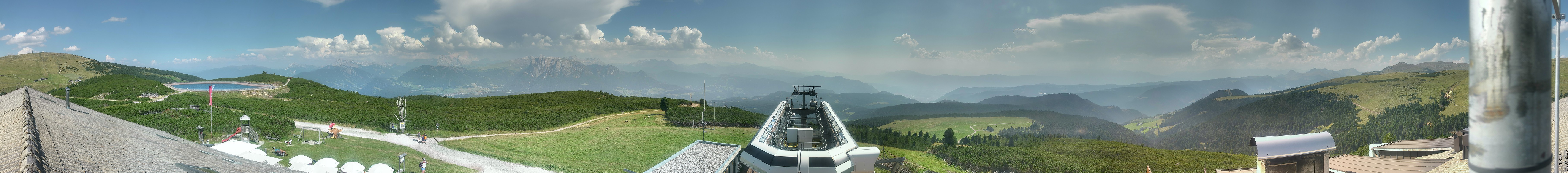 Archived image Webcam View over South Tyrol from the Schwarzseespitze