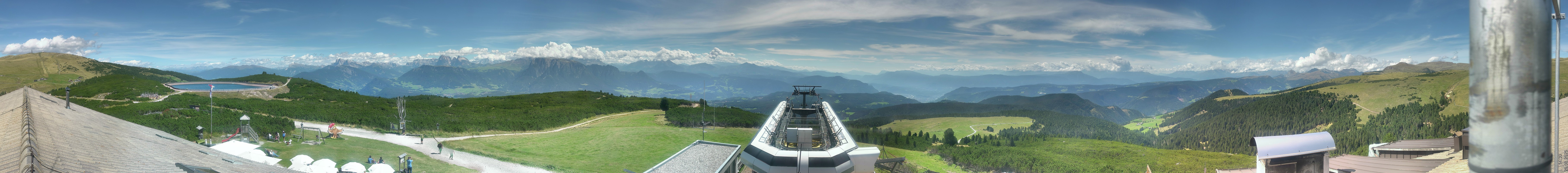 Archiv Foto Webcam Blick von der Schwarzseespitze in Südtirol