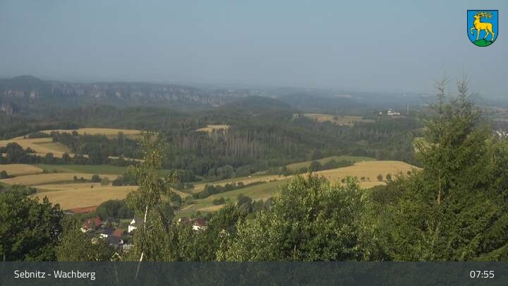 Archiv Foto Webcam Sebnitz, Sächsische Schweiz