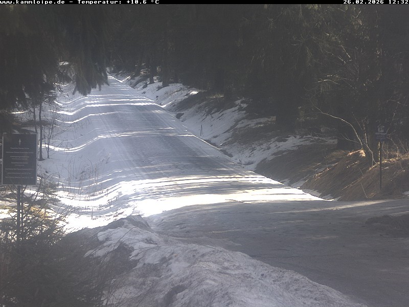 Archived image Webcam Hotel Kranichsee Weitersglashütte