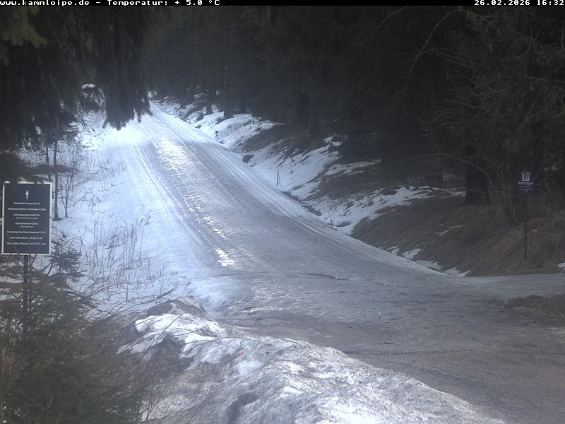 Archived image Webcam Hotel Kranichsee Weitersglashütte