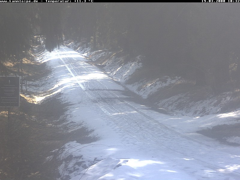 Archived image Webcam Hotel Kranichsee Weitersglashütte