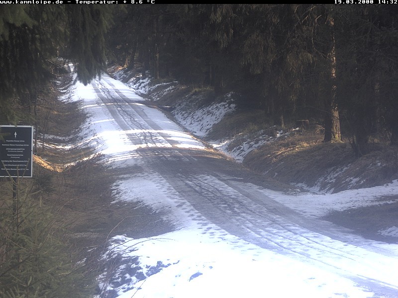 Archived image Webcam Hotel Kranichsee Weitersglashütte