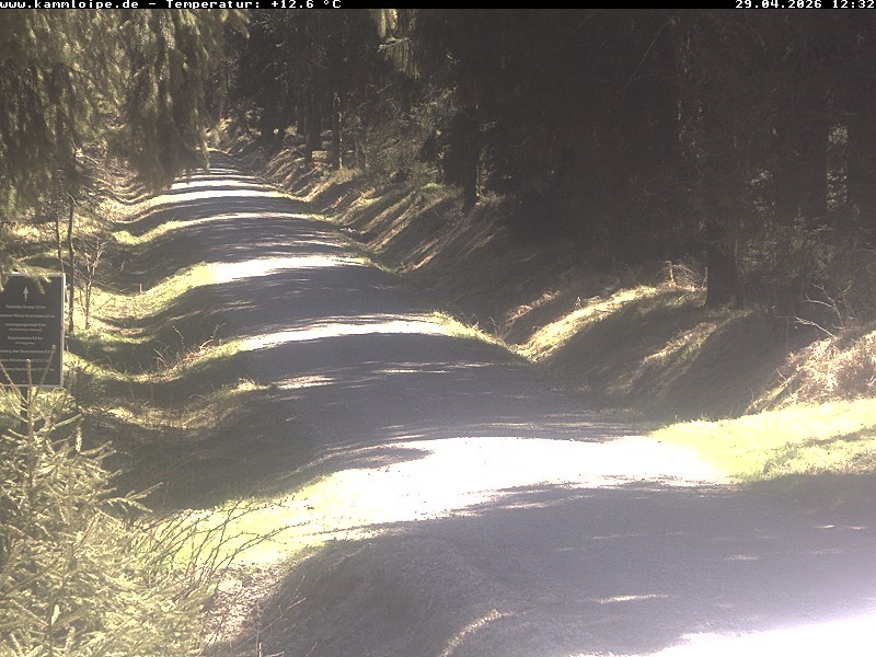 Archived image Webcam Hotel Kranichsee Weitersglashütte