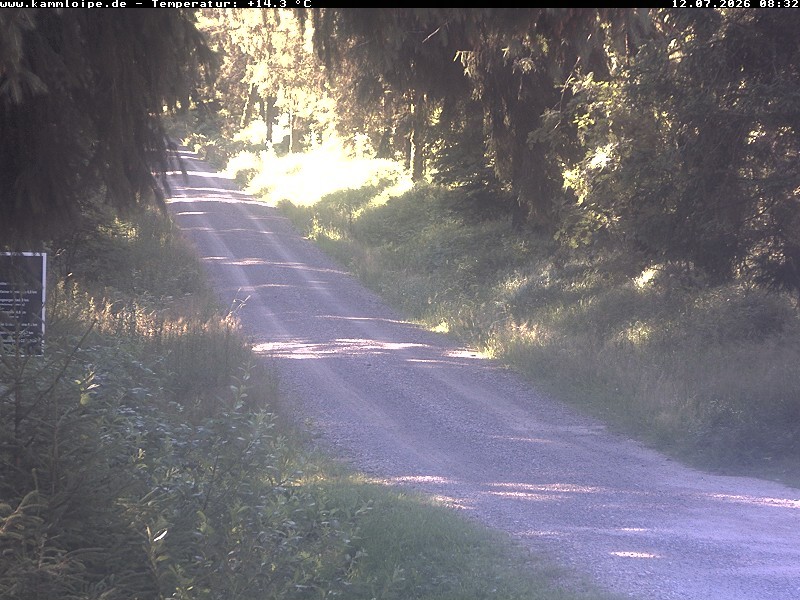 Archived image Webcam Hotel Kranichsee Weitersglashütte