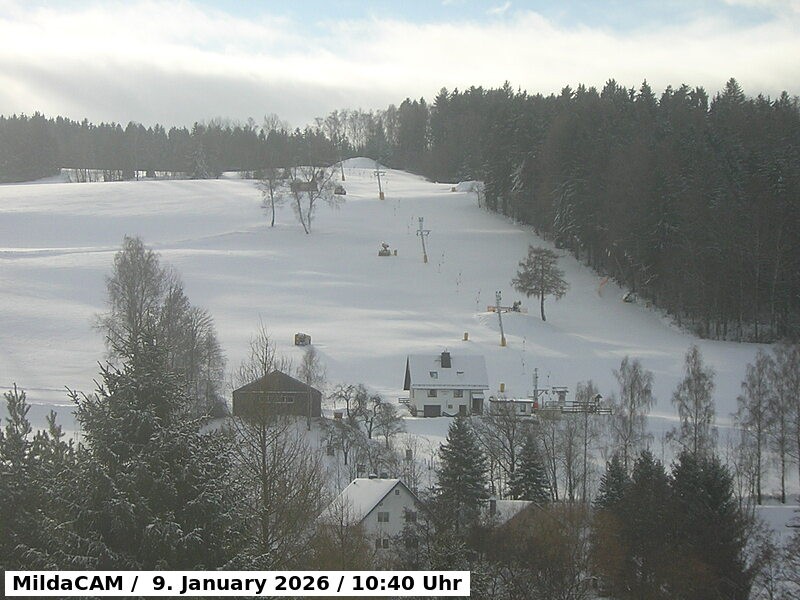 Archiv Foto Webcam Skilift Lößnitz