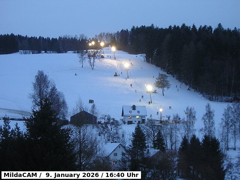 Archiv Foto Webcam Skilift Lößnitz