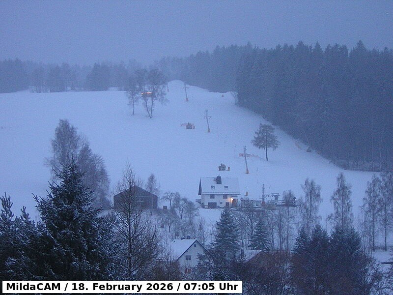 Archiv Foto Webcam Skilift Lößnitz