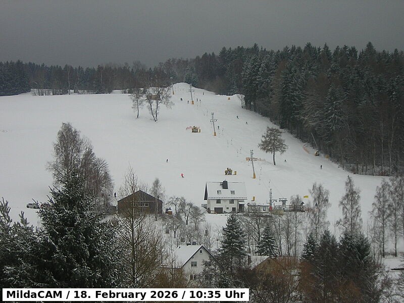 Archiv Foto Webcam Skilift Lößnitz