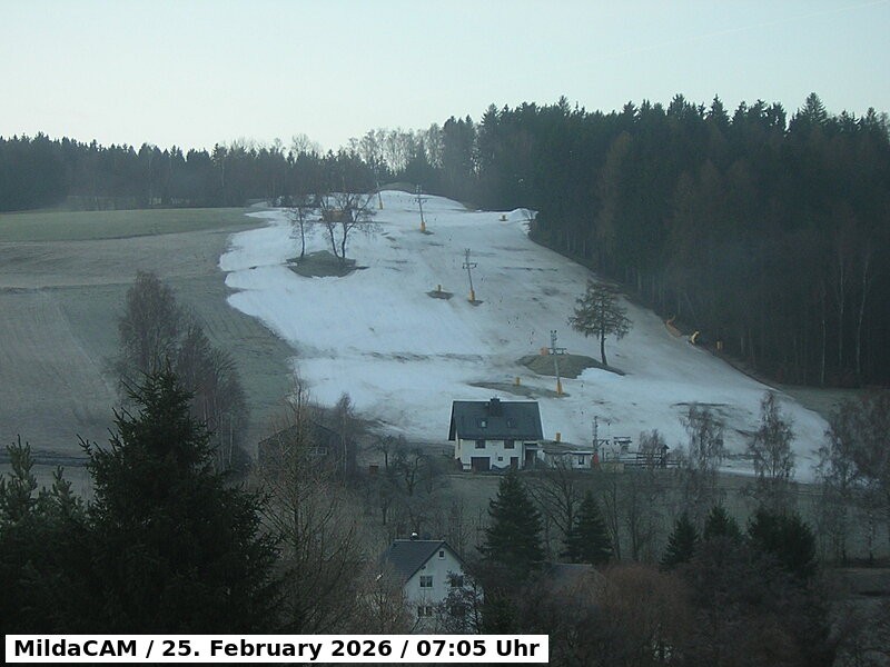 Archived image Webcam Lössnitz Mountain View