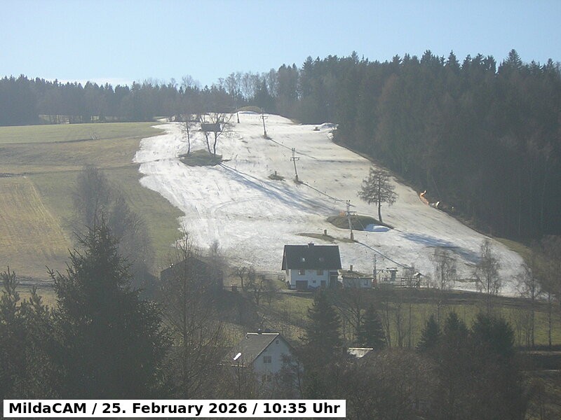 Archived image Webcam Lössnitz Mountain View