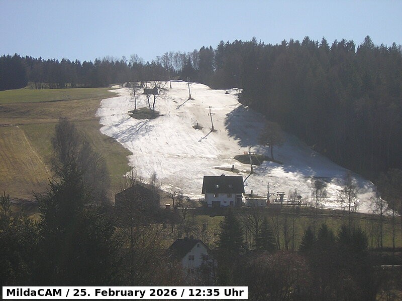 Archived image Webcam Lössnitz Mountain View