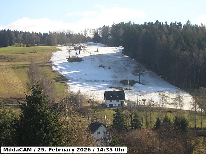 Archived image Webcam Lössnitz Mountain View