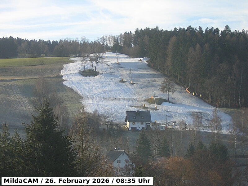 Archived image Webcam Lössnitz Mountain View