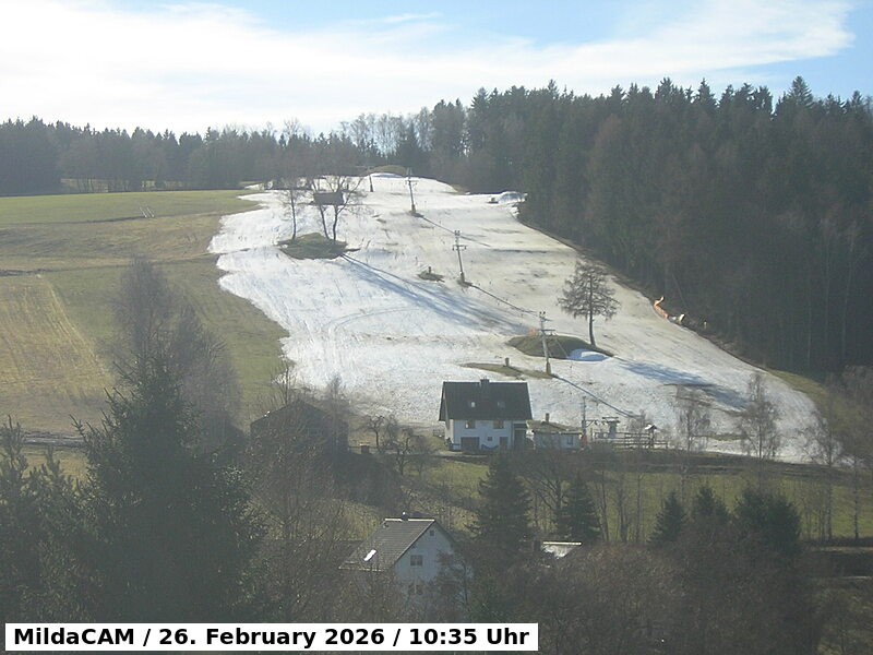 Archived image Webcam Lössnitz Mountain View