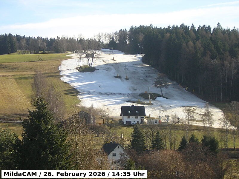 Archived image Webcam Lössnitz Mountain View