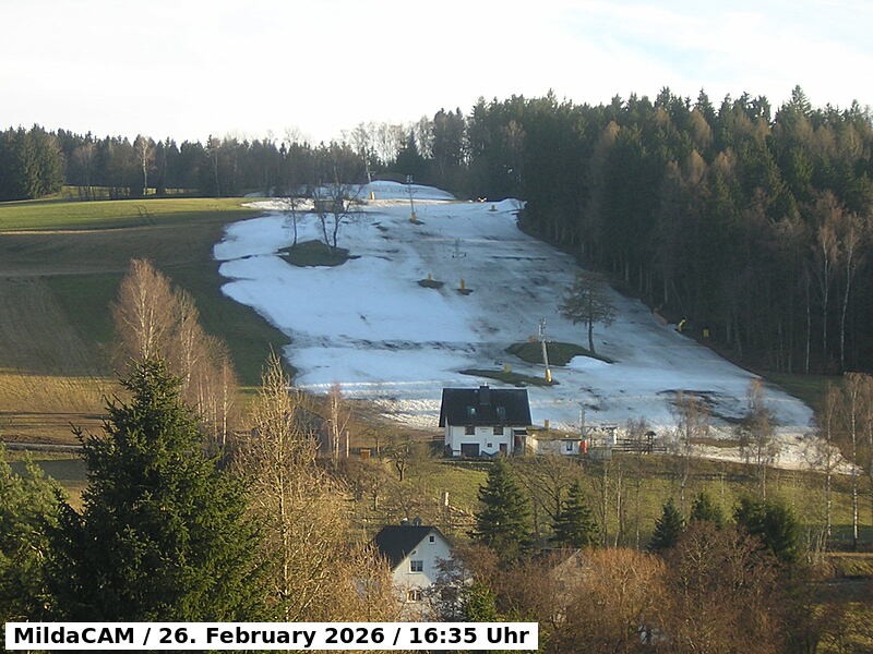 Archived image Webcam Lössnitz Mountain View