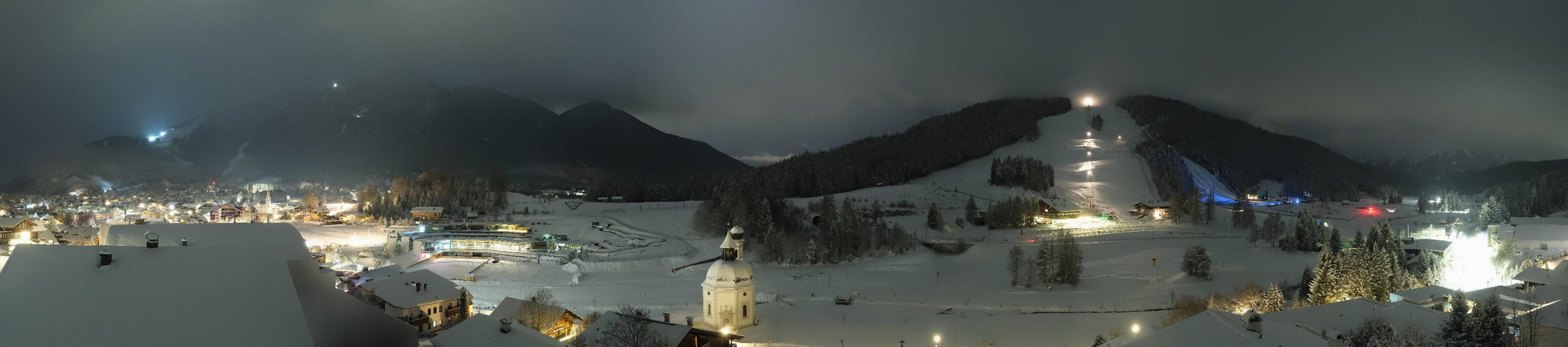 Archived image Webcam Seefeld church