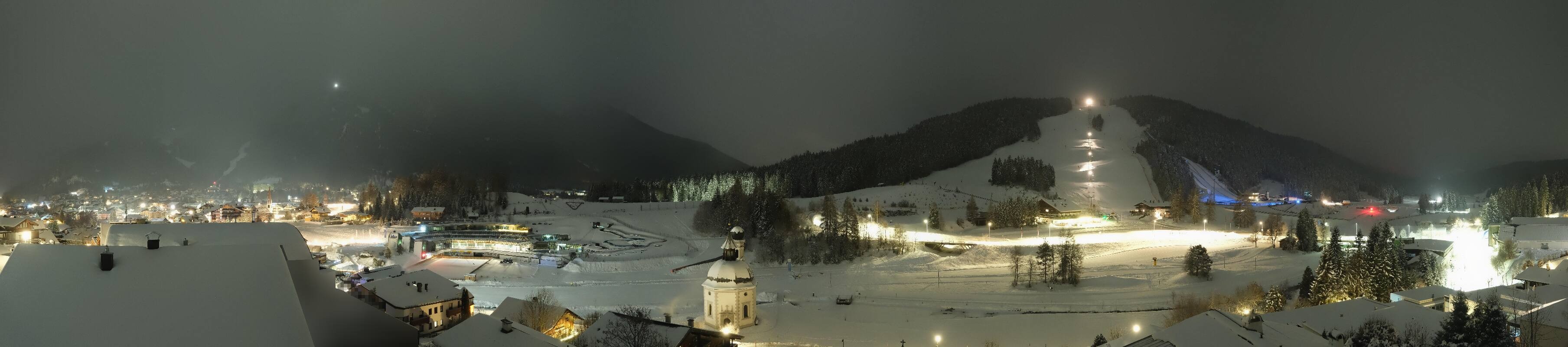 Archived image Webcam Seefeld church