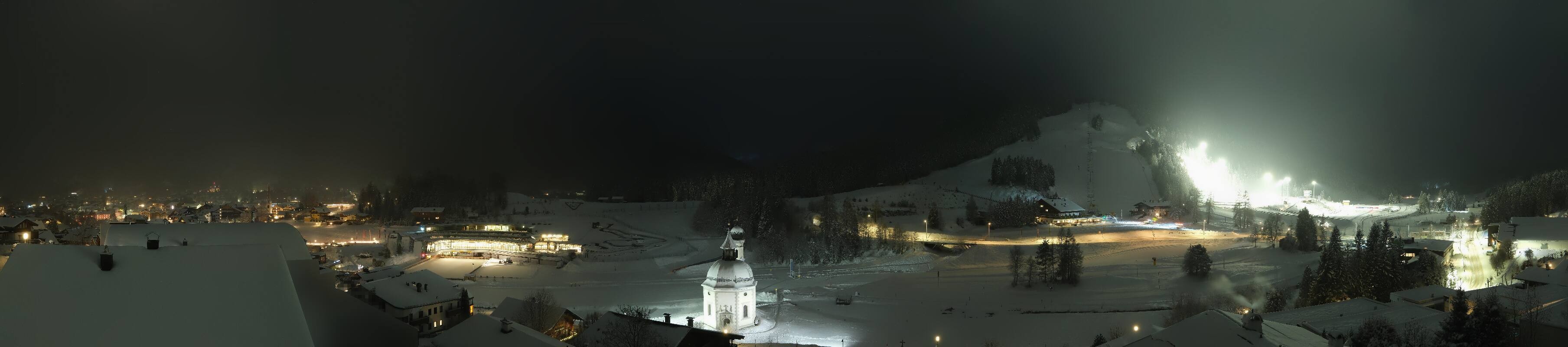 Archived image Webcam Seefeld church