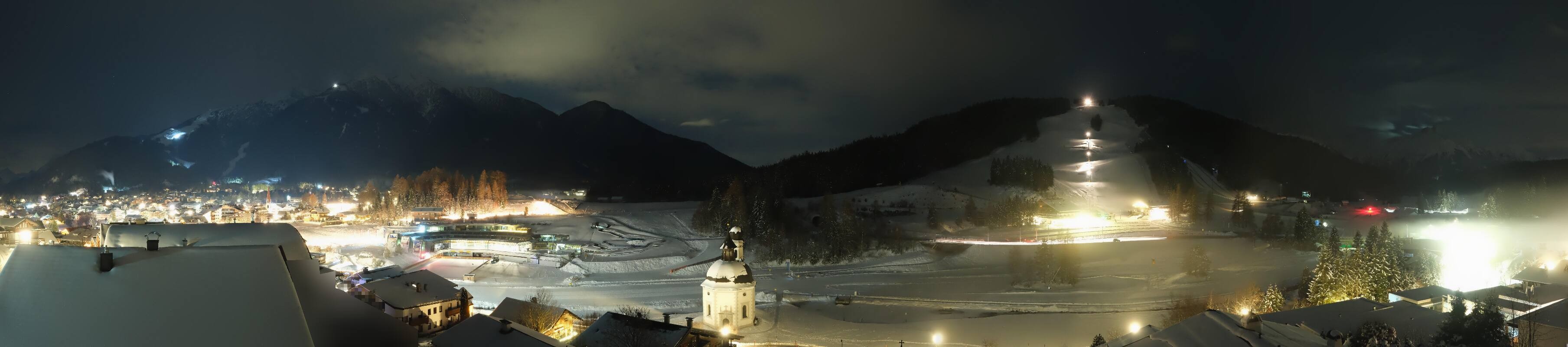 Archived image Webcam Seefeld church