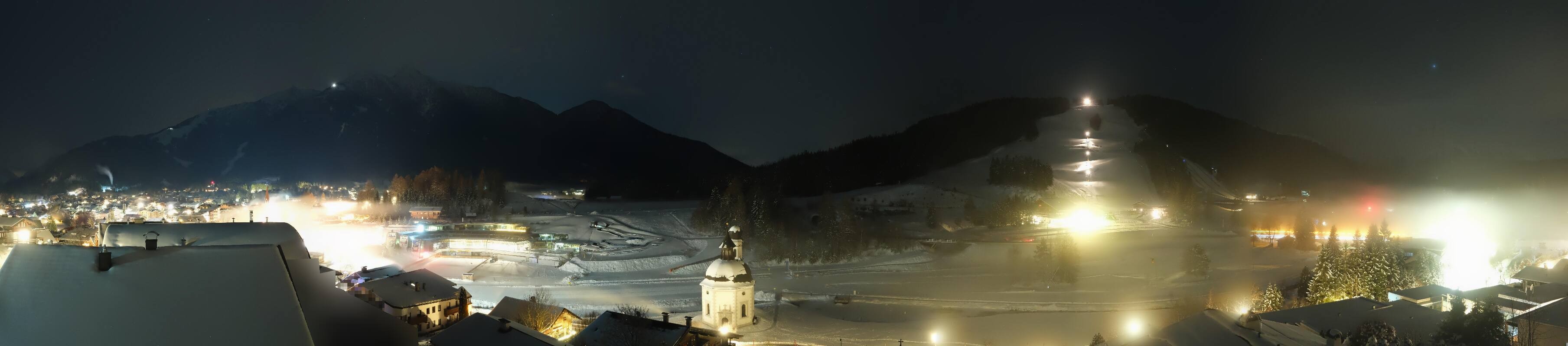 Archived image Webcam Seefeld church