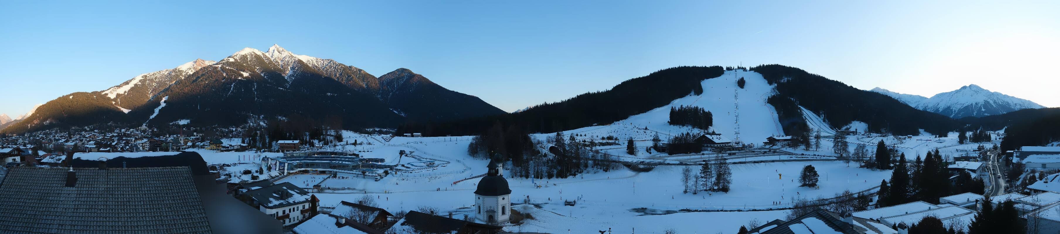 Archiv Foto Webcam Seekirche in Seefeld