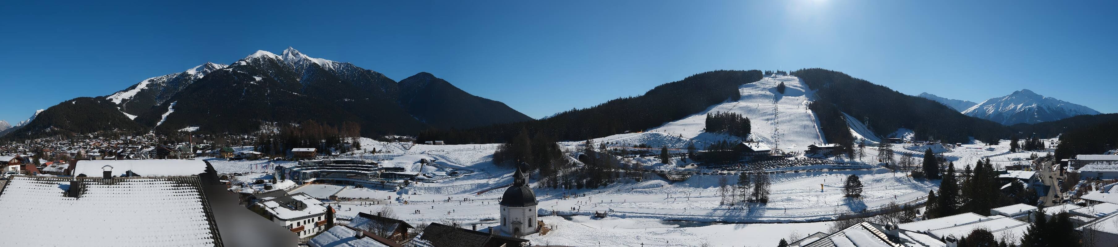 Archiv Foto Webcam Seekirche in Seefeld