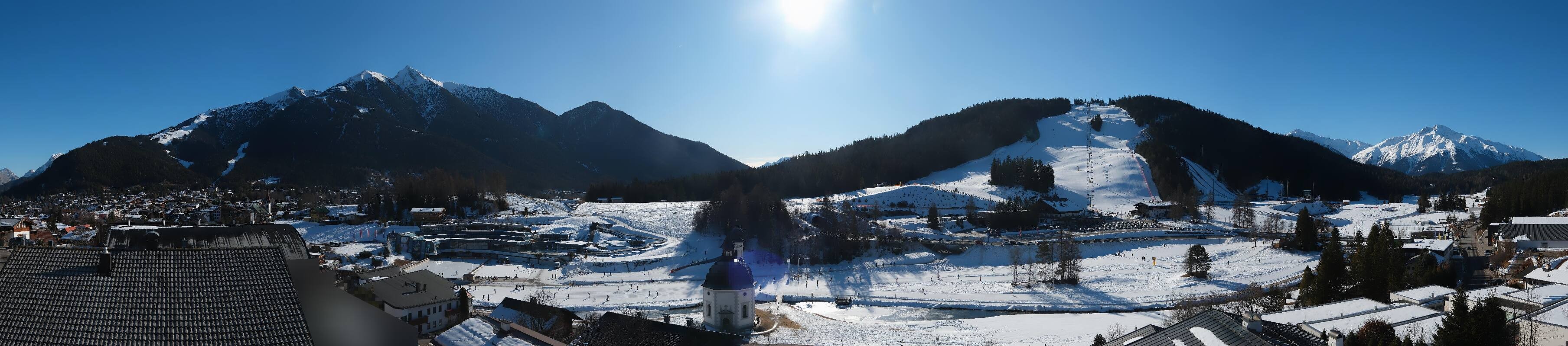 Archiv Foto Webcam Seekirche in Seefeld