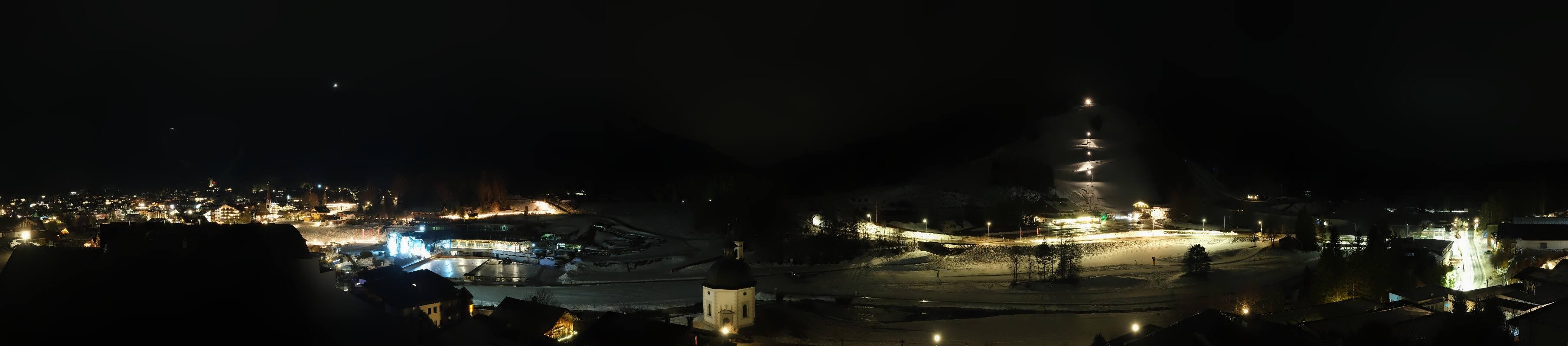 Archived image Webcam Seefeld church