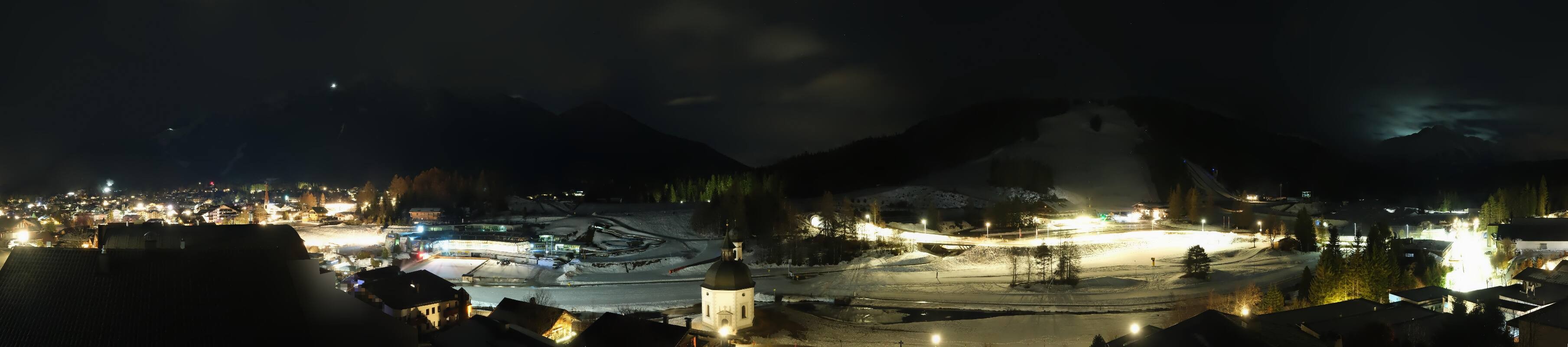 Archived image Webcam Seefeld church