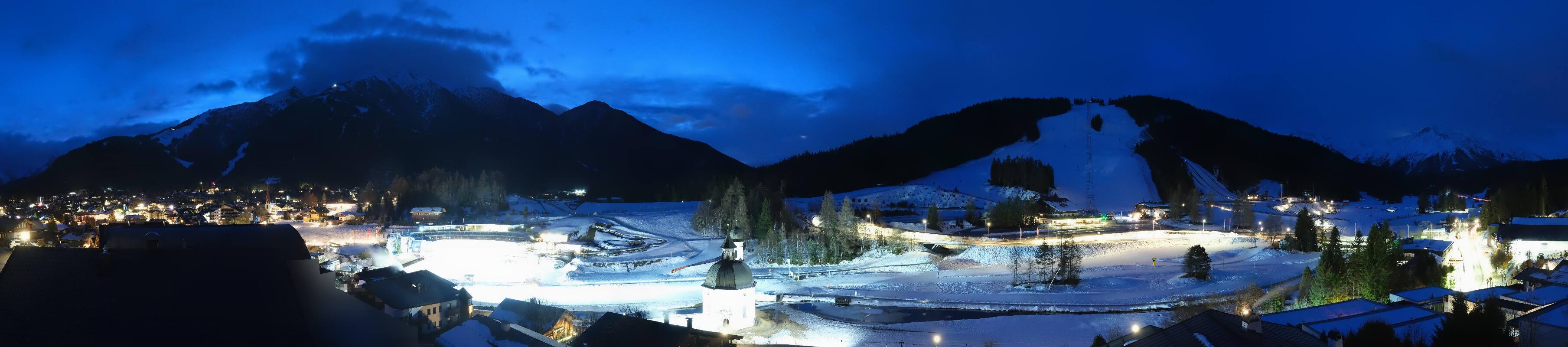 Archived image Webcam Seefeld church