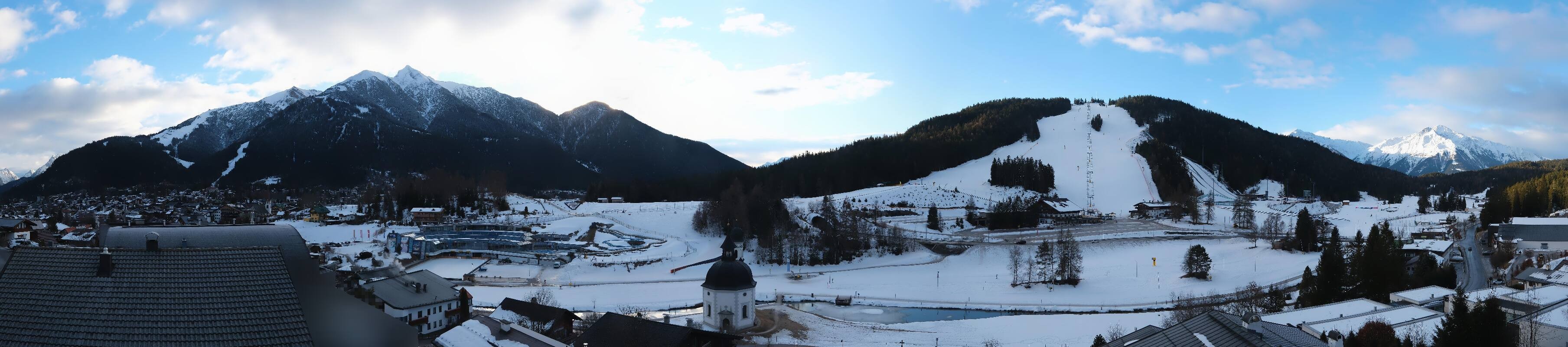 Archived image Webcam Seefeld church