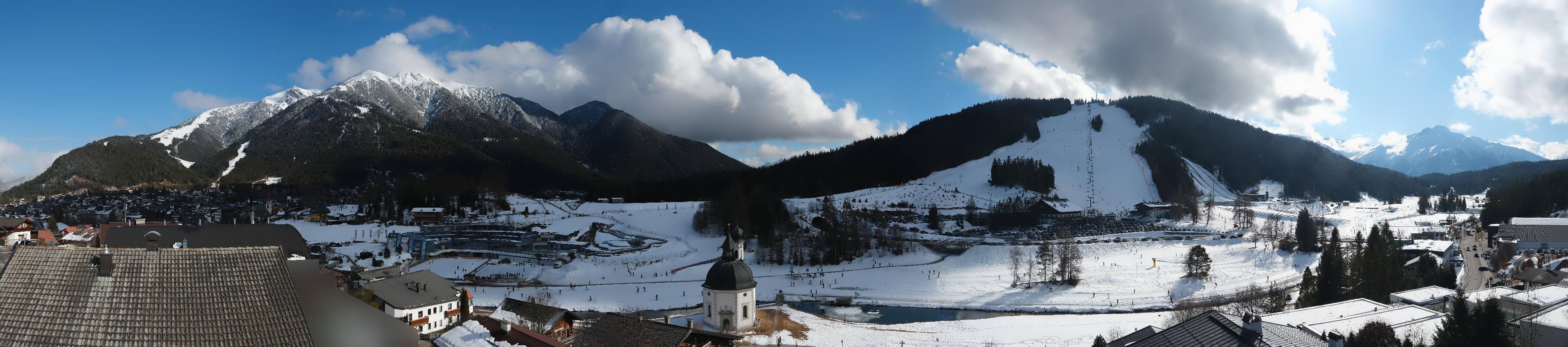 Archived image Webcam Seefeld church