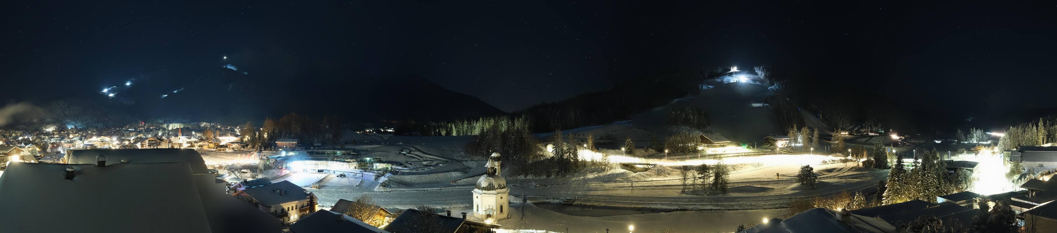 Archived image Webcam Seefeld church