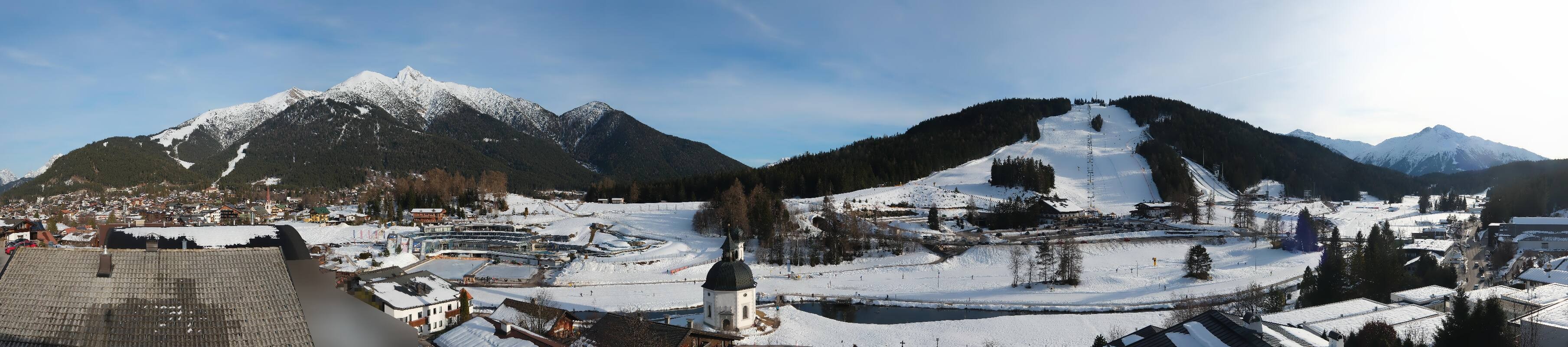 Archived image Webcam Seefeld church